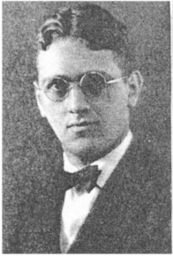 Alfred Bendiner (1899-1964), B. Arch. 1922, M. Arch. 1927, yearbook photograph