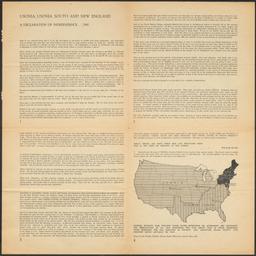 Usonia, Usonia South and New England: The United States of North America.