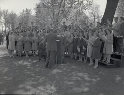 Outdoor choir