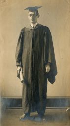 Watson Kintner (1890-1979), B.S. in Chem. 1916, graduation photograph