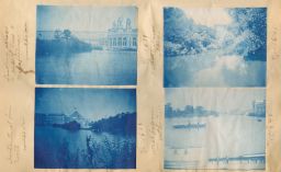 Images from the World's Columbian Exposition, 1893, in a Liberty Hyde Bailey photo album