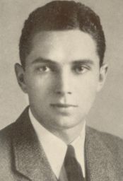William Arthur Carr (1909-1966), B.S. in Economics 1933, portrait photograph