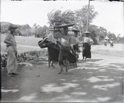 Women going to the market