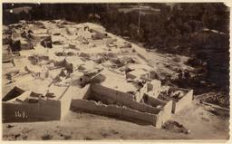 Haynes in Anatolia, 1884 and 1887: Roofscape of Anatolian village