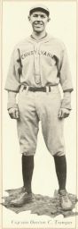 Carlton Overton Tremper (1906-1996), B.S. Econ. 1927, in baseball uniform