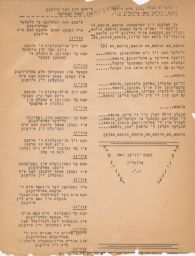 Chaim Zinger and Yosel Cutler Write Songs "Hitler's Defeat," September 1942 Hitlers mapole היטלערס מפּלה