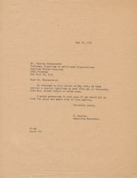 Gedaliah Sandler to Charles Sonnenreich about Meeting, May 1948 (correspondence)
