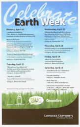 Celebrate Earth Week poster