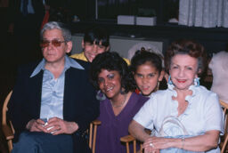 Members of Joe Conzo's family, Lehman Center for the Performing Arts
