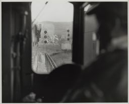 View Out of Engineer's Side of Locomotive