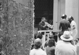 Willie Colón at the 1985 Puerto Rican Day Parade