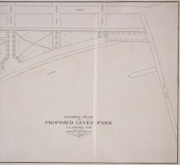 Proposed Levee Park, General Plan (B)
