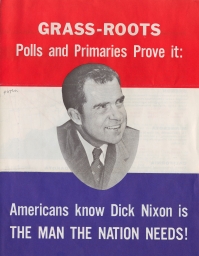 Grass-Roots Polls and Primaries Prove It: Americans Know Dick Nixon is the Man the Nation Needs!