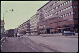 Street in central Stockholm (Hötorget, Stockholm, SE)