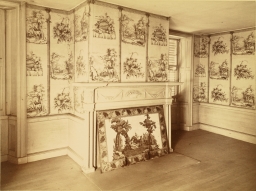 Lindall House, Essex Street, Salem (Interior, Detail of Mantelpiece)      