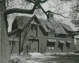 The Big Red Barn, originally the A. D. White carriage house