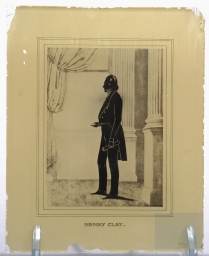 Henry Clay Miniature Silhouette Portrait