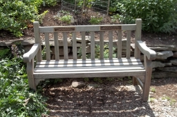 The Louise P. Mullestein Garden and Bench