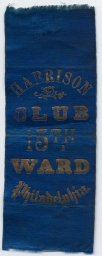 15th Ward Harrison Club Ribbon