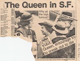 The Queen in S.F., 1983