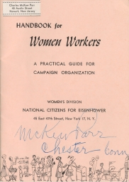 Handbook for Women Workers: A Practical Guide for Campaign Organization