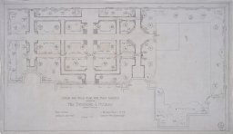 Shrub and bulb plan for main garden for Mrs. Theodore A. McGraw house and garden