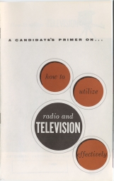 A Candidate's Primer On How to Utilize Radio and Television Effectively