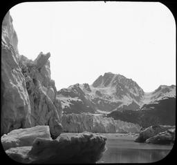 Muir Glacier from the moraine (Haynes)