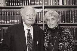 Hans and Rosa Bethe at the Carl A. Kroch Library