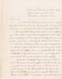 Gilmore is asked to aid in the collection of confiscated confederate cotton
