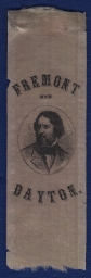 Frémont-Dayton Campaign Ribbon, ca. 1856