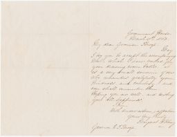 Letter to E.T. Throop from Margaret A. Fleming [?]