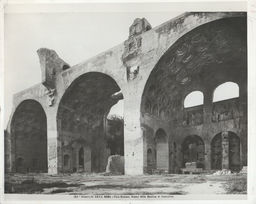 Foro Romano. Avanzi della Basilica di Constantino (Roman Forum. Remains of the Basilica of Maxentius and Constantine)