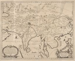 China Illustrata: Map of Asian explorations