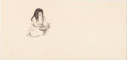 Kneeling Woman With Bowl