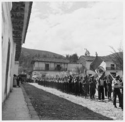 Vicosino military conscripts in Carhuas Movilisables de Vicos