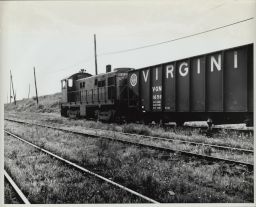 NW Unit No. 35 and VGN coal car