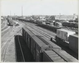 View from Center of Southern Pacific Brooklyn Yard