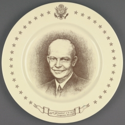 Eisenhower Inauguration Commemorative Plate, ca. 1953