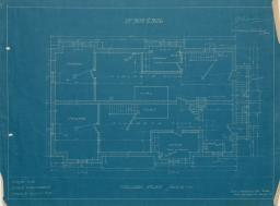 I-F 905 & 906 - House for Adam Reinhart - cellar plan