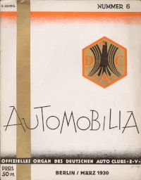 Cover of Automobilia Nummer 6