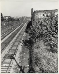 Industrial Siding and Railroad Tracks