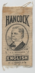 Hancock-English Campaign Ribbon, 1880