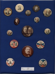 Parker-Davis Campaign Buttons, ca. 1904