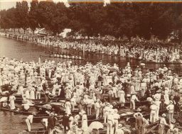 Crew (men's), 1901 Henley Regatta, Penn's eight-oar shell on the Thames