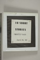 10 Short Stories (Mostly Sad) 
