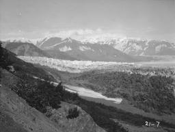 No label: Likely Panorama of Turner Glacier