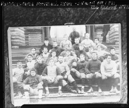 Football, 1891 team, group photograph