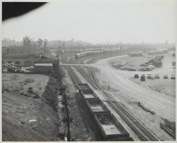 View of Southern Pacific's Coach Yard