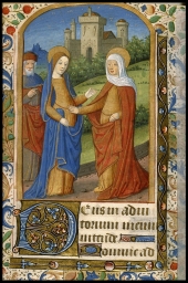 [Visitation] (from a Book of Hours)